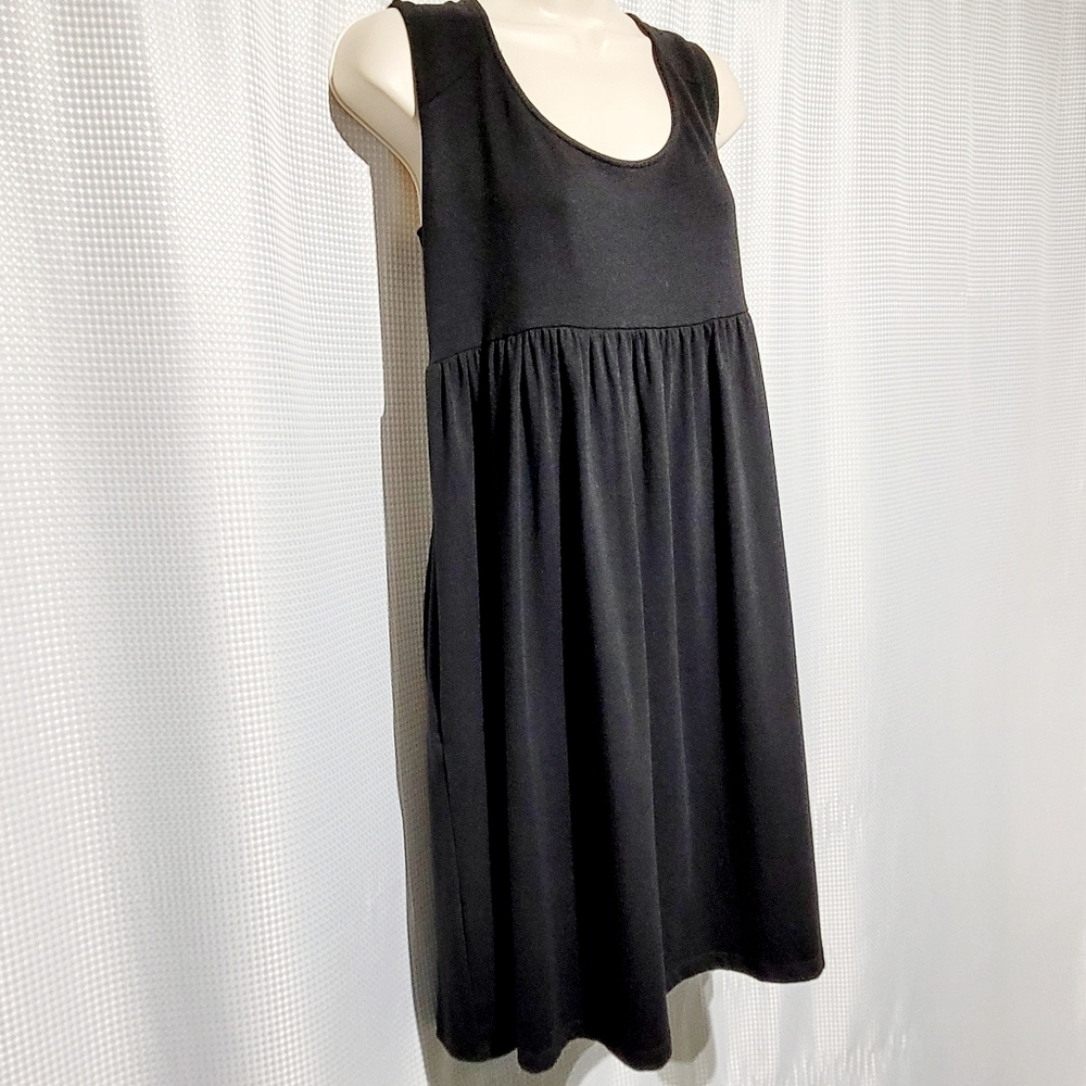 The Limited Little Black Midi Jersey Dress (XL) - Picture 2 of 12
